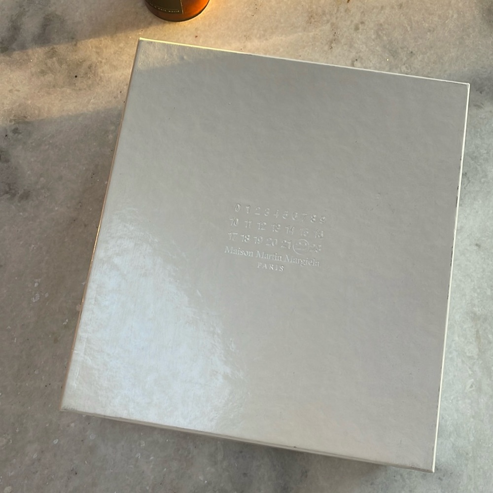 MARGIELA white Tibi Shoe Box